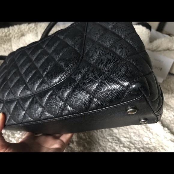 SOLD‼️ CHANEL SMALL COCO HANDLE RHW LIZARD HANDLE - Picture 14 of 16